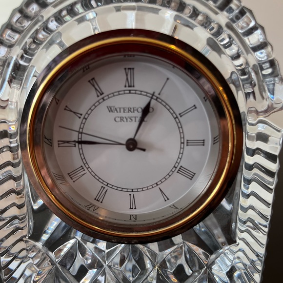 Gorgeous Solid Waterford Crystal Clock! - Picture 3 of 3